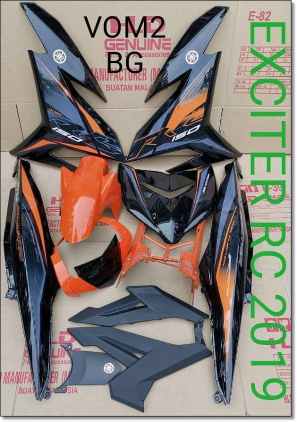 BODYSET Y15ZR V2 - EXCITER RC 2019 VOM2 RGAHLDRDP