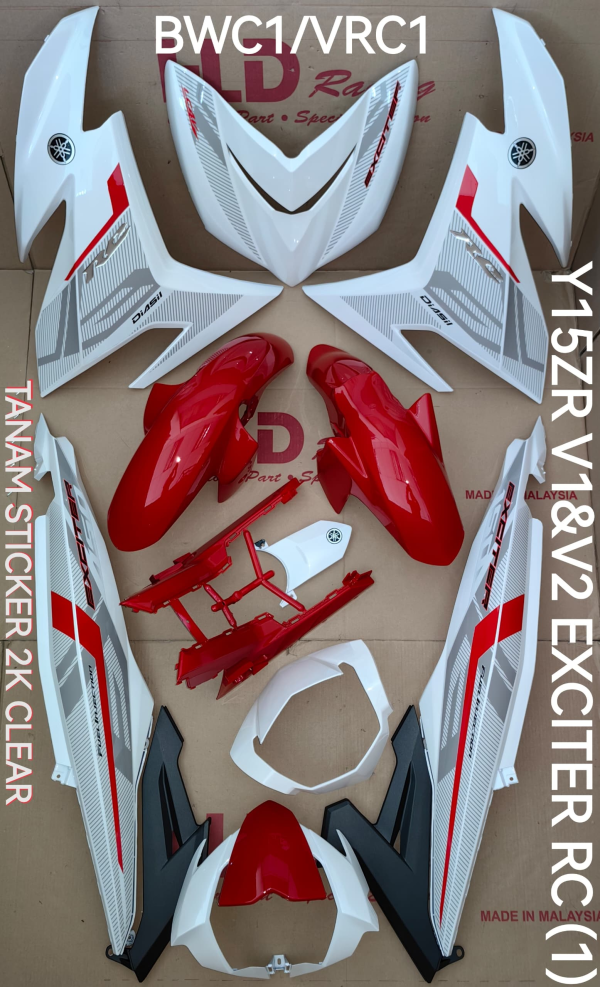 Y15ZR V2 BODYSET - PW+VRC1 (EXCITER RC1) RIGHLDAAP