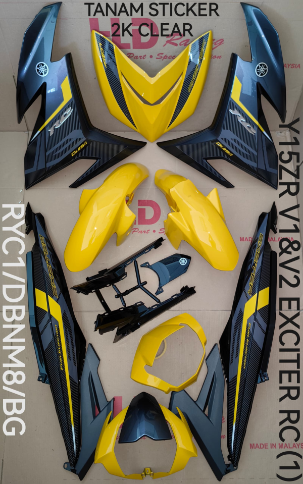 BODYSET Y15ZR V2 - RYC1+DBNM8+BG (EXCITER RC 1) RGPHLDAOP