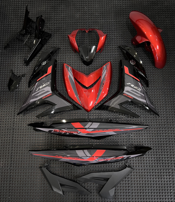 BODYSET Y15ZR V2 - VN16 EXCITER RC RED | BLACK.RED RIRCSAGP