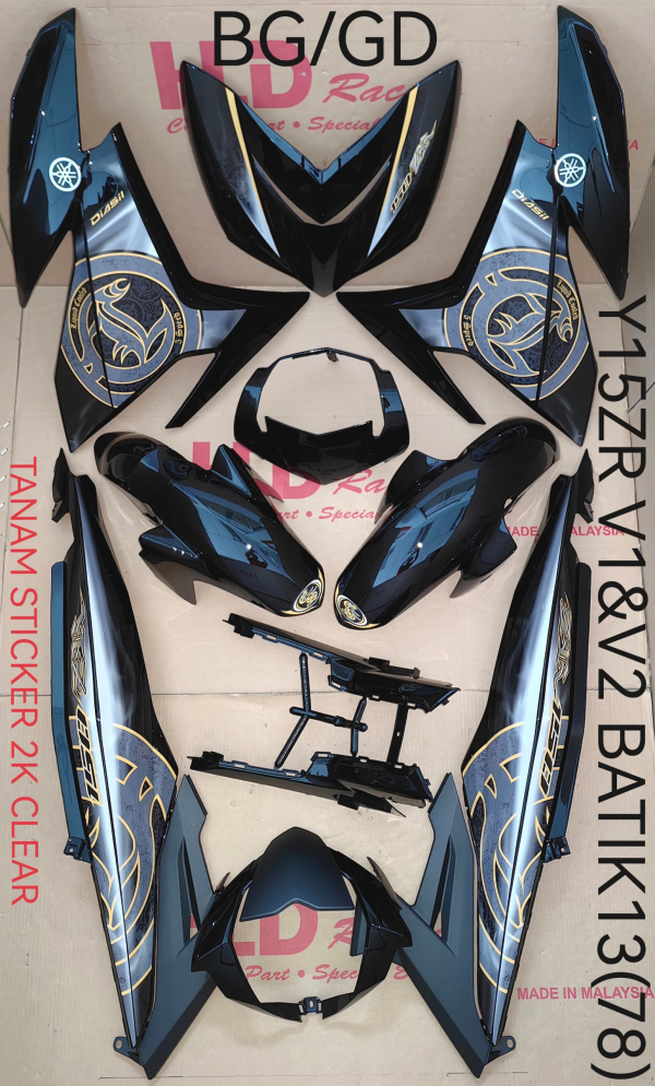 BODYSET Y15ZR V2 - BG + GD (BATIK-13) 78 RHNHLDARP