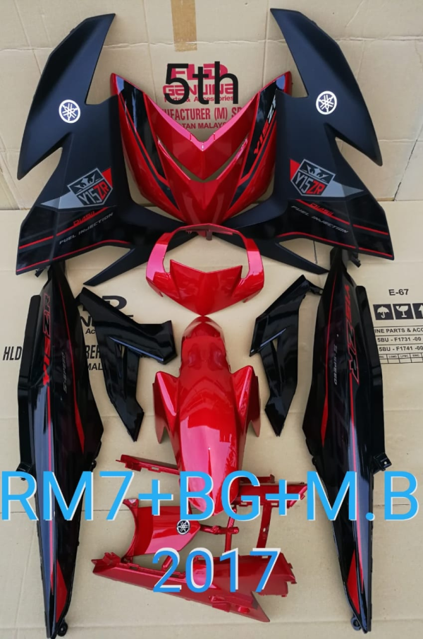BODY SET Y15ZR V2 - RM7+MB+BG (5TH) RRPHLDRDP