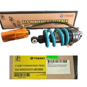 TOBAKI GAS MONOSHOCK RACING Y15 BLUE TANK GOLD RIGAFRDD
