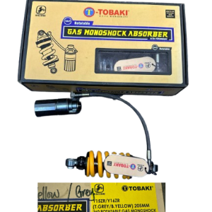 TOBAKI GAS MONOSHOCK RACING Y15/Y16 YELLOW TANK GREY ARGAFAAG