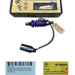 TOBAKI MONOSHOCK WITH TANK (225MM) RS150 PURPEL TANK GREY APPAFAOP