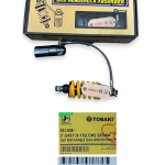 TOBAKI MONOSHOCK WITH TANK (225MM) RS150 YELLOW TANK GREY APPAFAOP