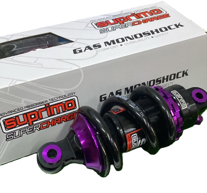 SUPRIMO NON ADJUSTABLE GAS MONOSHOCK Y15ZR PURPLE DPLHOOG