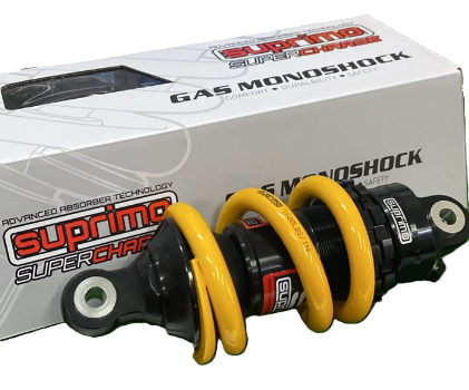 SUPRIMO NON ADJUSTABLE GAS MONOSHOCK Y15ZR YELLOW DPLHOOG