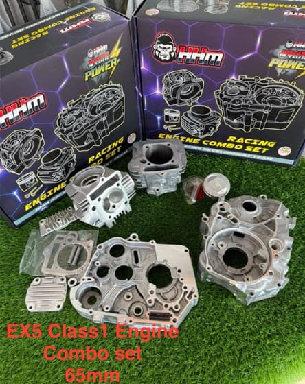 BLOCK 65MM + HEAD 28/32MM + CRANKASE 1SET