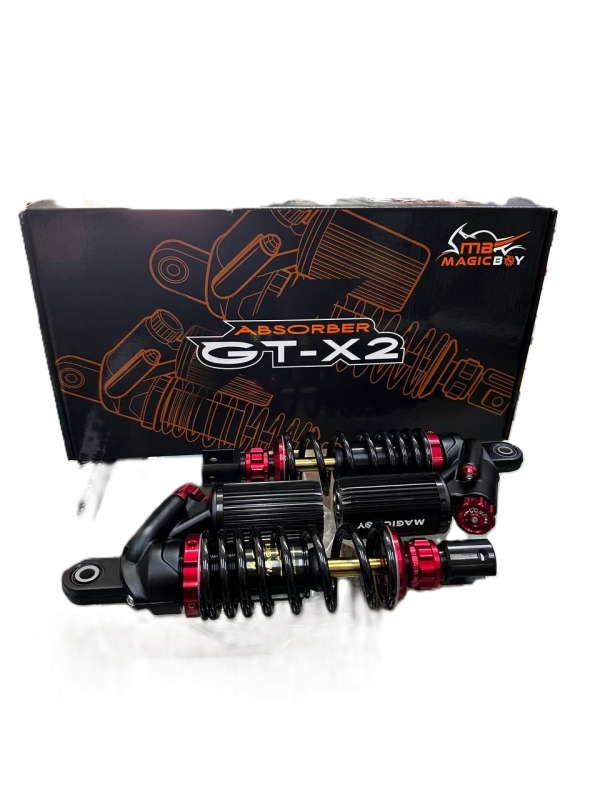 MAGICBOY ABSORBER GT-X2 280MM NVX V1-V3 RED/BLACK RUGCSAGG