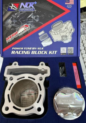 LC/FZ/Y15 66MM CERAMIC FORGED BLOCK/ PISTON SEMI DOME