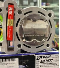LC135 63MM S1 TWO SUPERBLOCK HIGH COMP 2.5MM FORGED PISTON SET 73+8MM