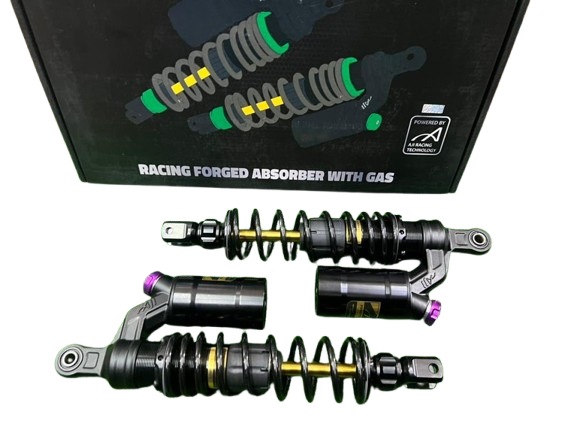 AJI RACING ABSORBER 345MM XMAX PHANTOM BLACK NIPKYGIP