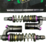 AJI RACING ABSORBER 345MM XMAX TITA/PURPLE NHGKYGHG