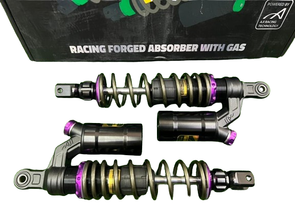 AJI RACING ABSORBER 345MM XMAX TITA/PURPLE NHGKYGHG