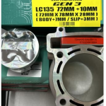 LC/Y15 72MM + 6MM CERAMIC FORGED DOME