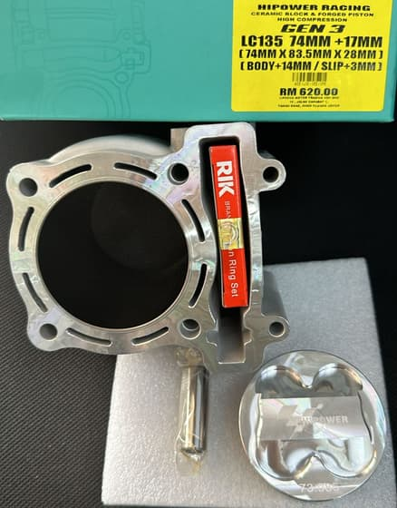 LC/Y15 BLOCK V2 74MM + 14MM(BODY 14MM)