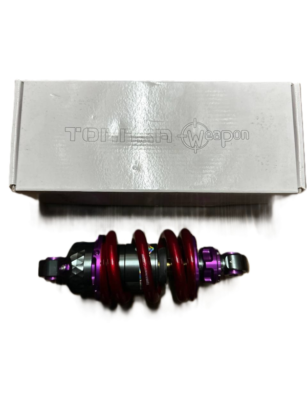 LC135 REAR MONOSHOCK 200MM,RED,TONNKA OHPK&LROP