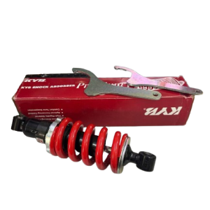 MS7001 ZX150 REAR ABSORBER KYB RED RPGHLDRGG