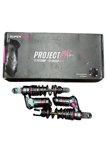 SUPERFLY SUSPENSION PROJECT BR RACE NVX 285/305MM SILVER CHROME NUPSUPGUP