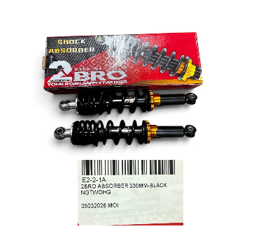 2BRO ABSORBER 330MM-BLACK NGTWOHG