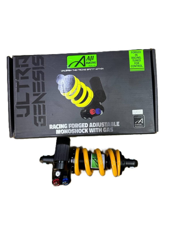 AJI FORGED MONOSHOCK GAS 230MM RS150 YELLOW ROGKYRHG