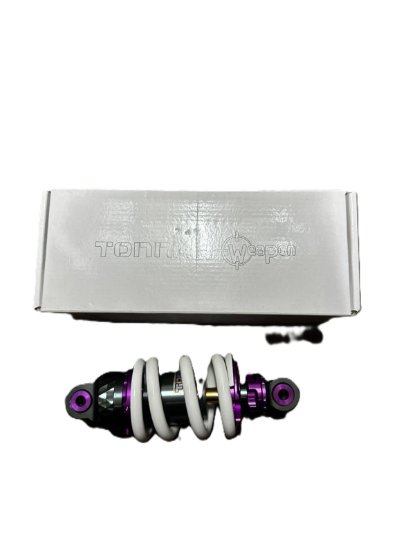 LC135 REAR MONOSHOCK 200MM,WHITE,TONNKA OHPK&LROP