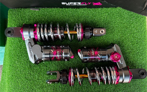 HYPERTECH ULTIMATE PRO-X2 ABSORBER NVX 285MM-BLACK PURPLE RDPWHANG