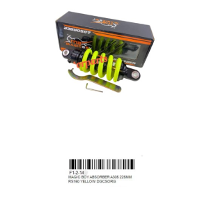 MAGIC BOY ABSORBER A305 225MM RS150 YELLOW DGCSORG