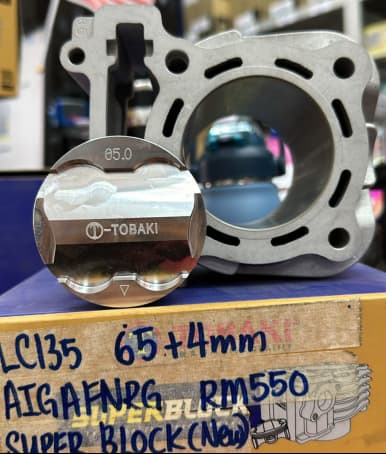 LC/FZ 65MM + 4MM (SUPERBLOCK) PISTON SUPERHEAD