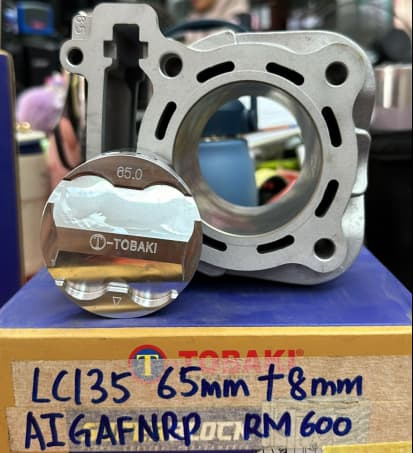 LC/FZ 65MM + 4MM (SUPERBLOCK) PISTON SUPERHEAD